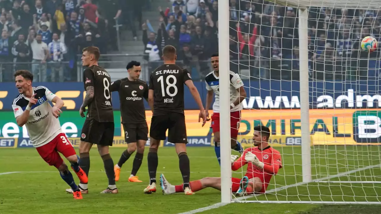 Sieben Tore-Spektakel: Derby-Wahnsinn! HSV versenkt St. Pauli mit 4:3