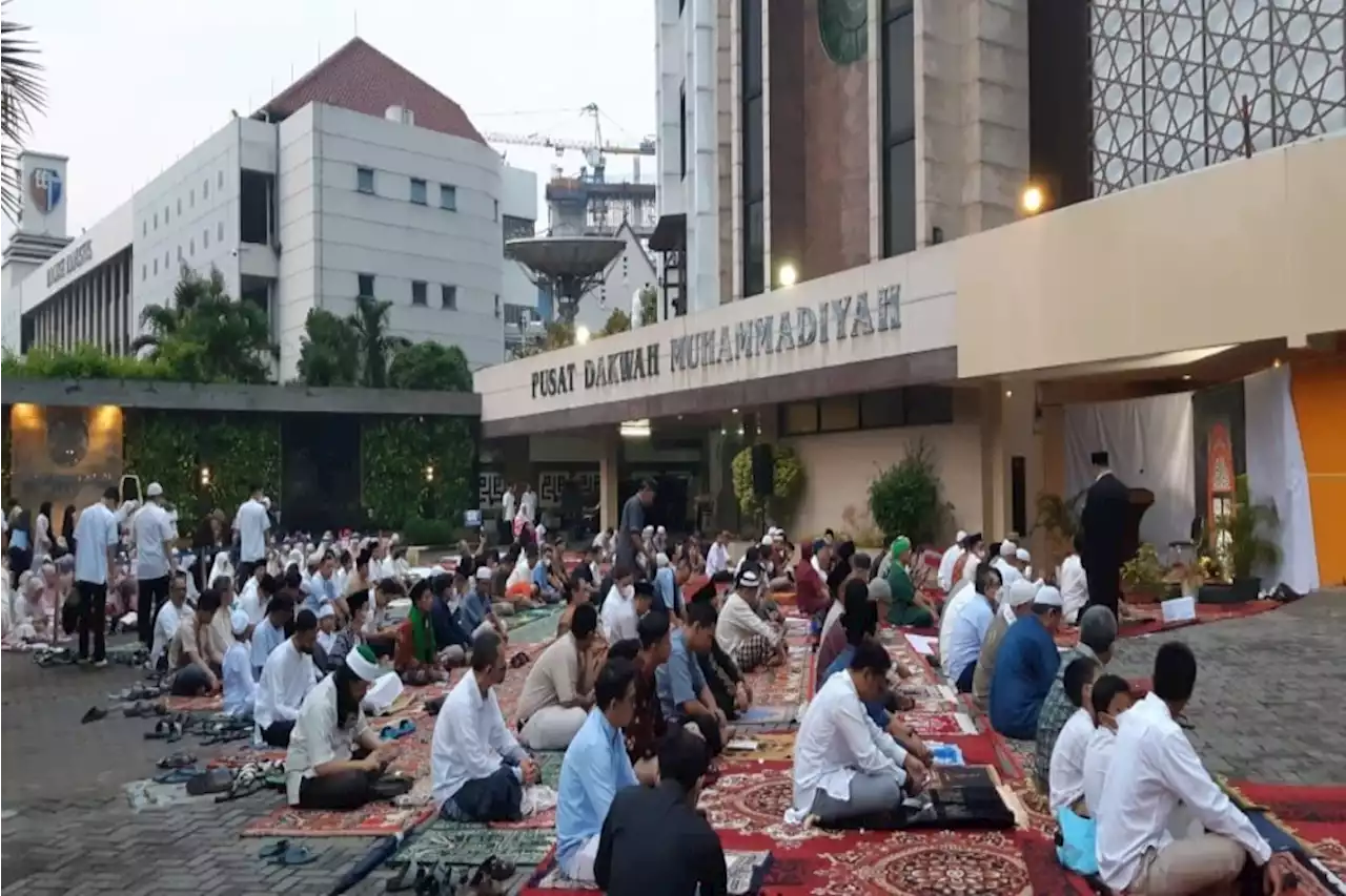 PP Muhammadiyah Gelar Salat Idulfitri Hari Ini, Kapasitas Diprediksi 1.000 orang