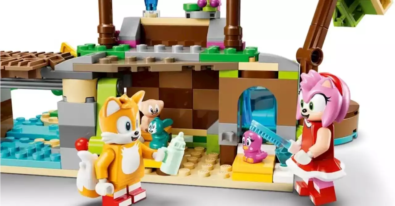 Sonic the Hedgehog Amy's Animal Rescue Island LEGO Set Revealed