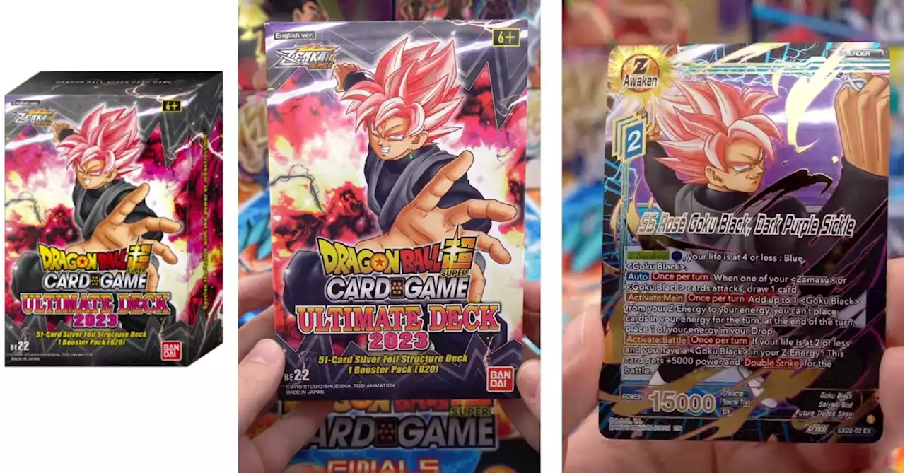 Dragon Ball Super Reveals Ultimate Deck 2023 Unboxing Video