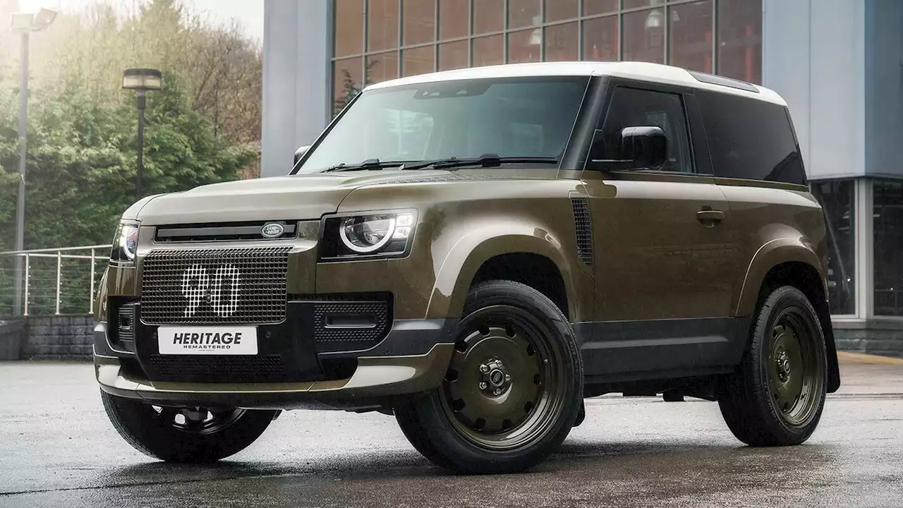 Kahn's Remastered Land Rover Defender Pays A Brownish Tribute To The Original | Carscoops