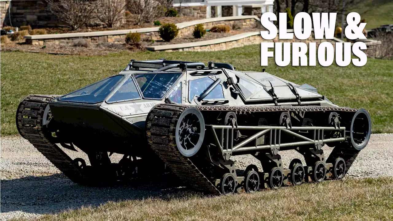 The Ripsaw From Fast & Furious And GI Joe Could Now Be Yours | Carscoops