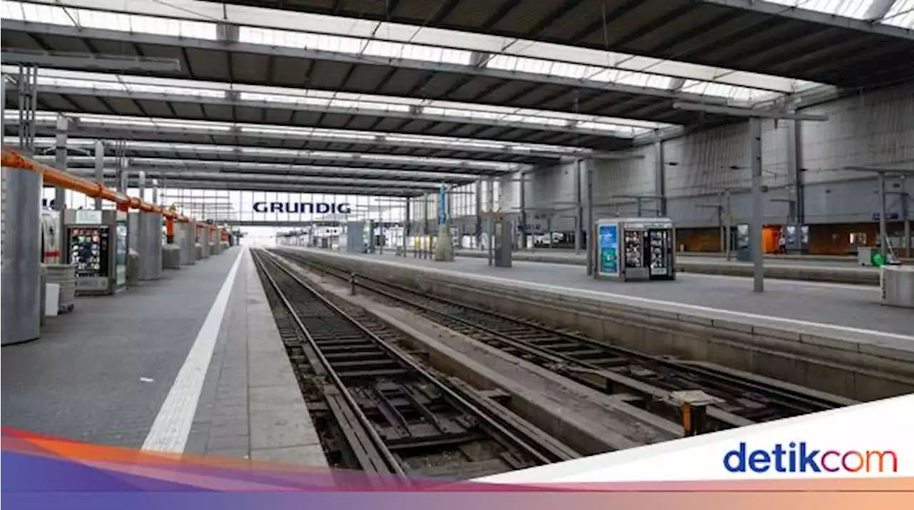 Stasiun di Munich Jerman Kosong Imbas Pegawai Kereta Mogok Kerja