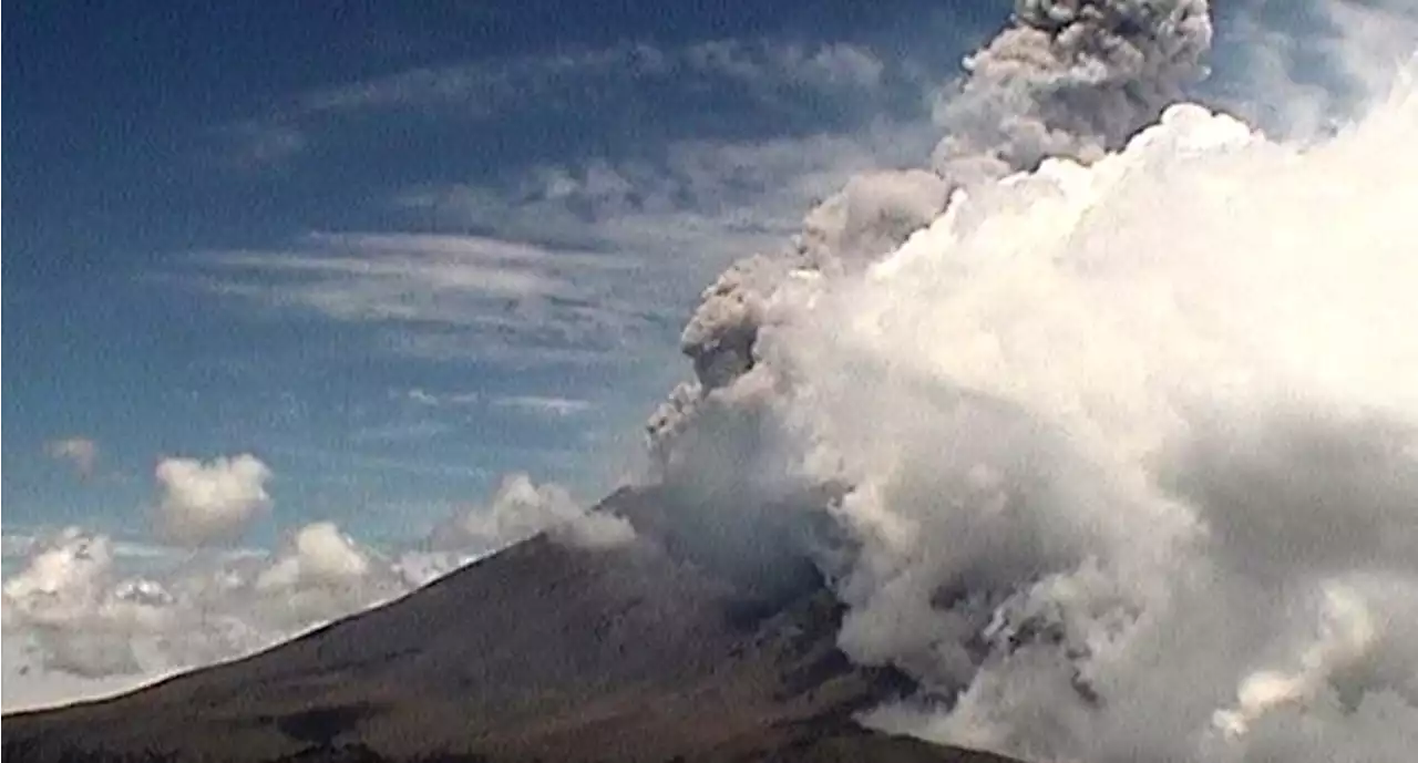 Captan escalofriantes aullidos en el monitoreo del Popocatépetl: VIDEO