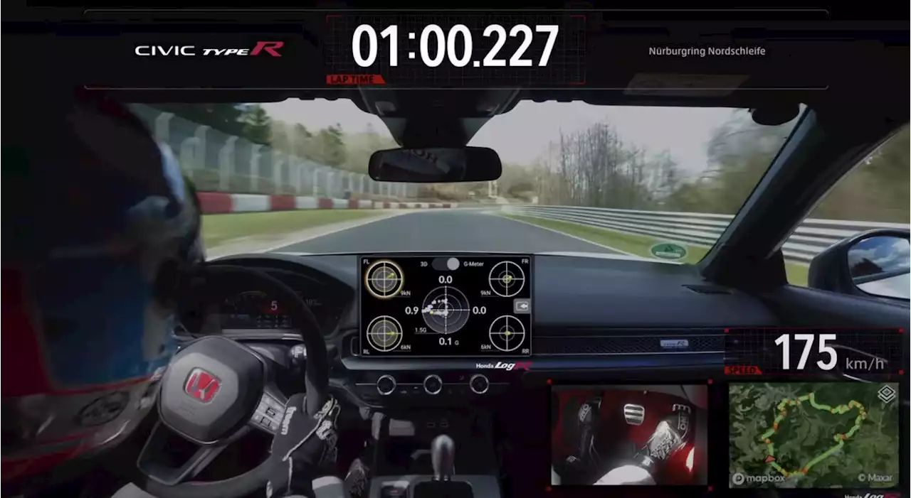 Honda Civic Type R sets FWD Nürburgring record (again) | Evo