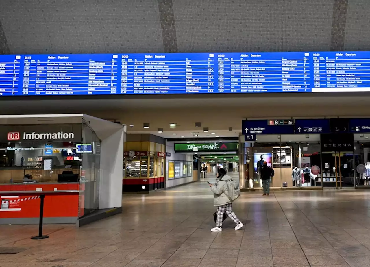 Tarifstreit: Bundesweiter Warnstreik bei der Bahn angelaufen