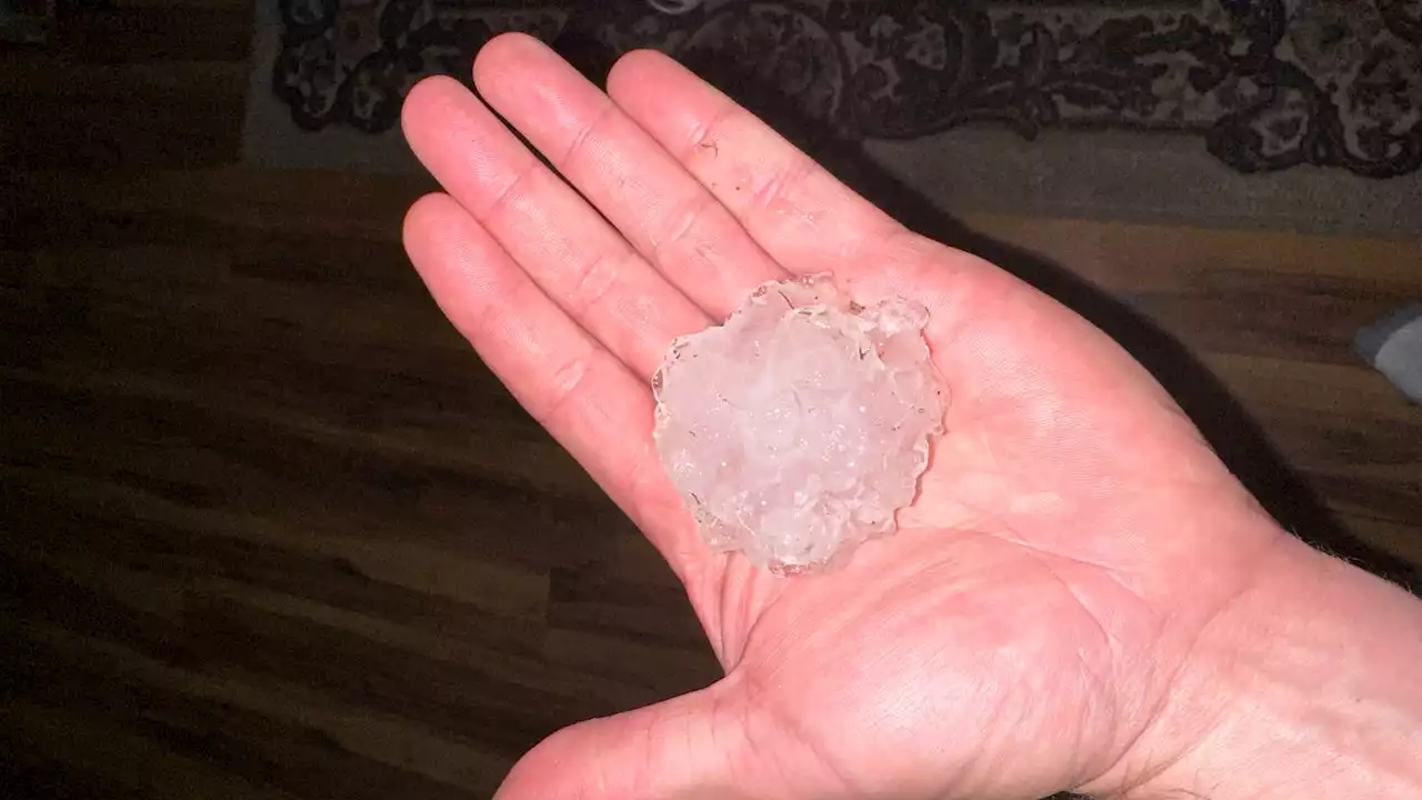 Severe storms bring hail to parts of North Texas