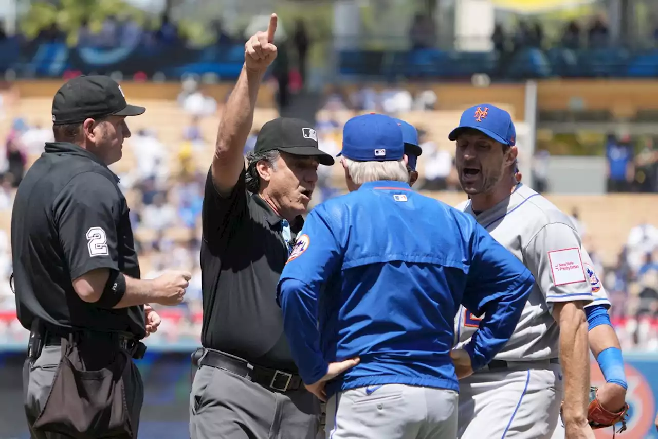 Scherzer suspended 10 games for sticky substance ejection