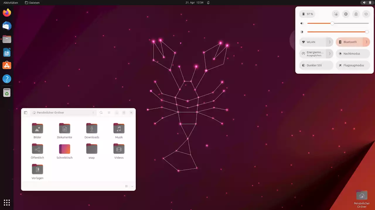 ﻿Ubuntu 23.04: Neuer Installer, Gnome 44, mehr Snap