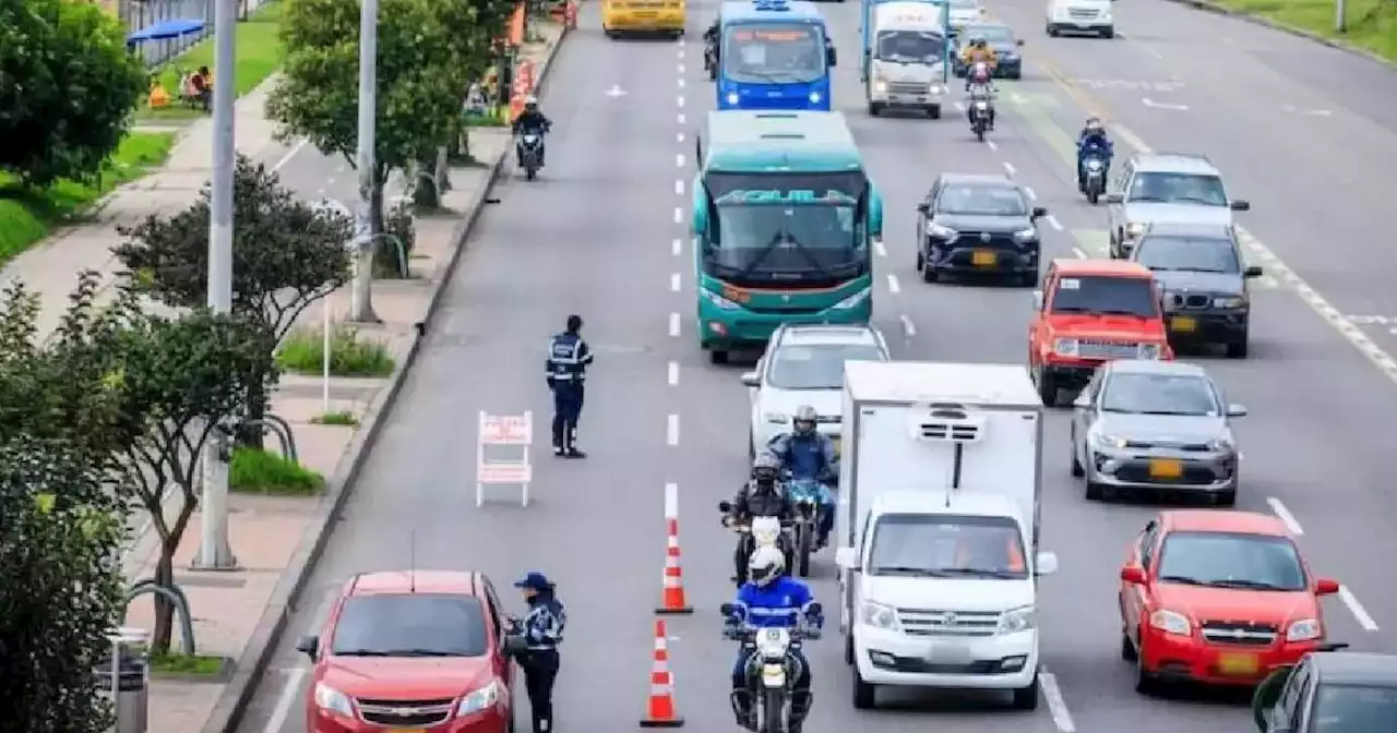 ¿Cuándo será el próximo pico y placa regional para entrar a Bogotá?