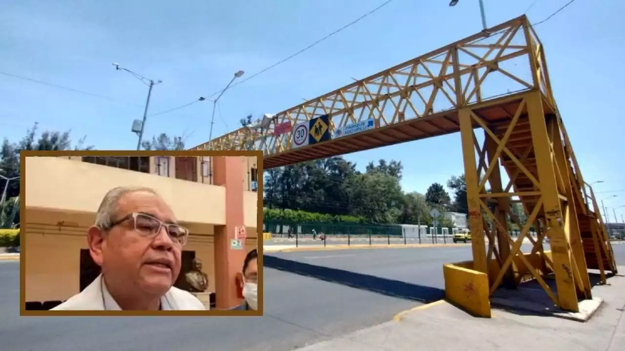 Podrían quitar puente peatonal del Tecnológico