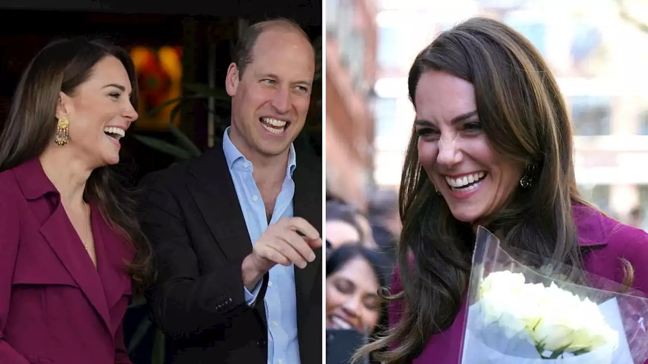 Prince William delights royal fans as he showers Kate in praise over her dress