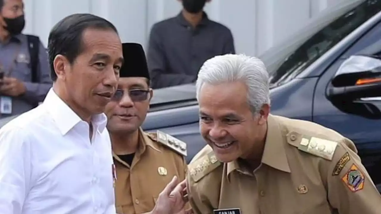 Jokowi Tiba di Istana Batu Tulis Jelang Pengumuman Ganjar Pranowo Capres PDIP