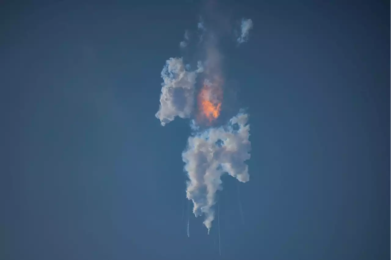 Starship, world's biggest rocket, explodes during first test flight