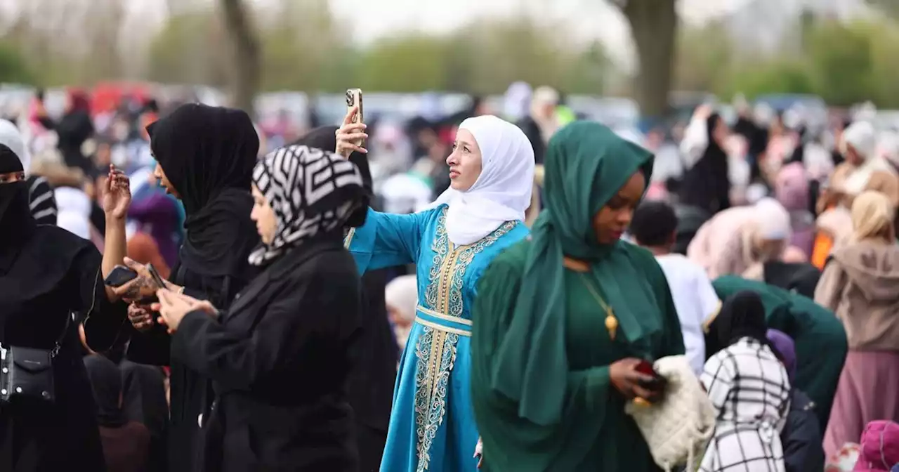 Thousands turn out to Platt Fields Park for Eid celebrations