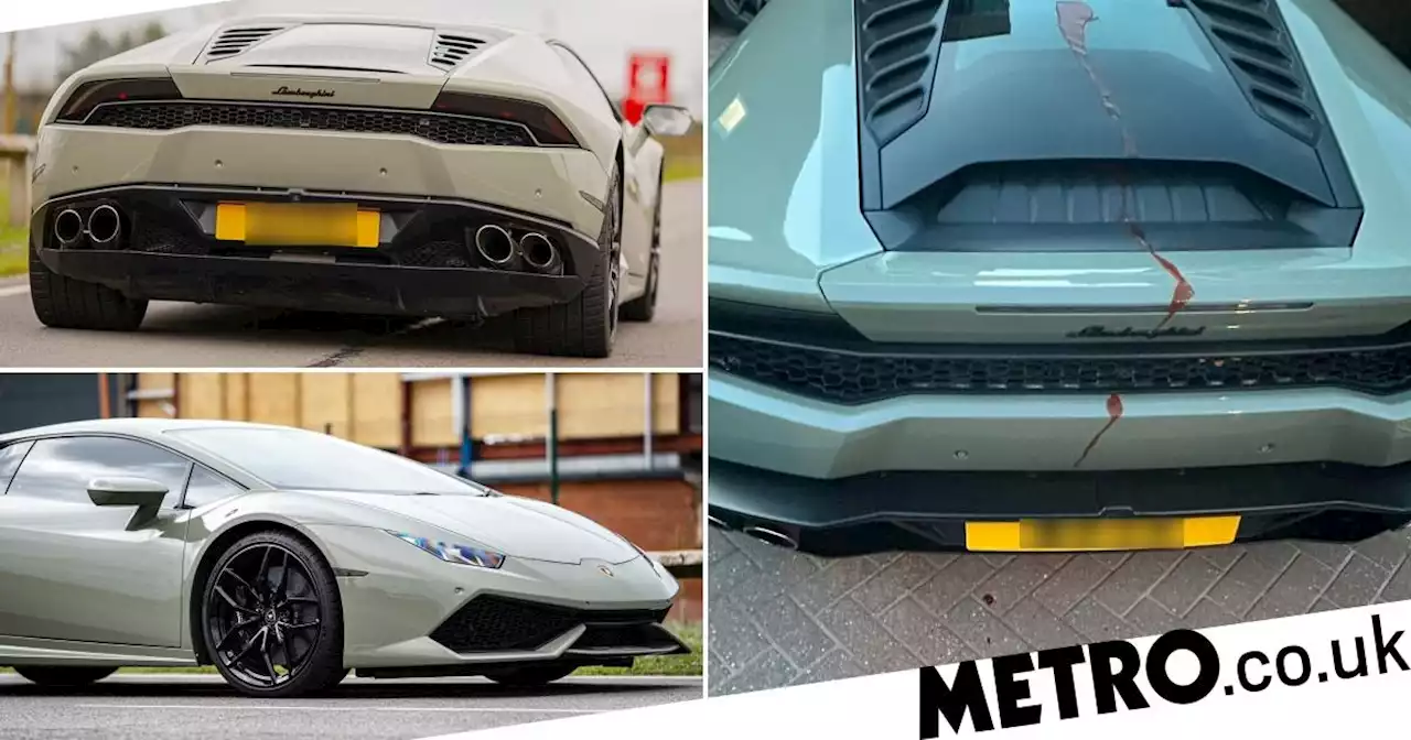 Lamborghini owner charged parents £250 after their kids squirted ketchup on car