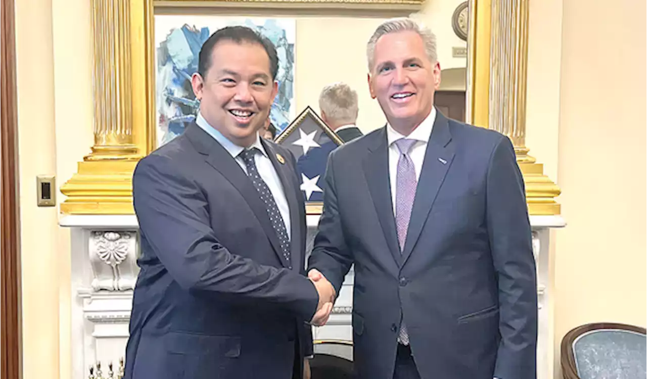 Romualdez meets McCarthy, eyes ramped-up PH-US multilateral ties