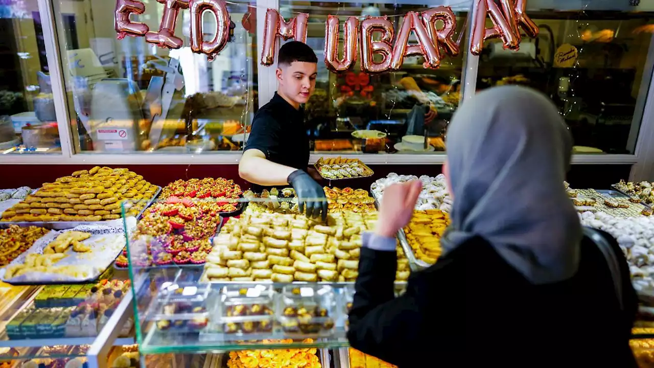 Muslime feiern Ende des Ramadan