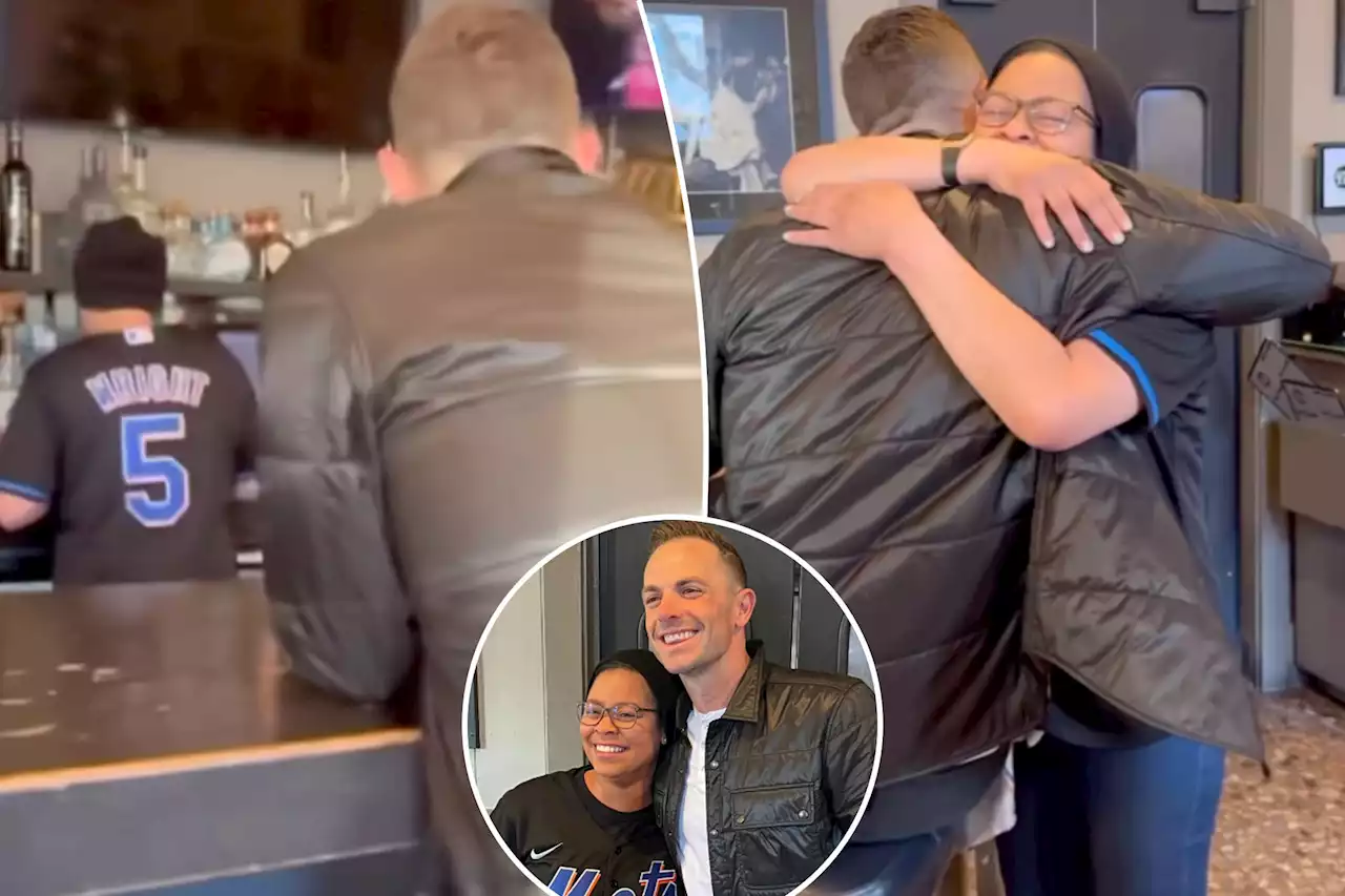 David Wright surprises bartender rocking his Mets jersey: ‘Thought you were f–king with me’