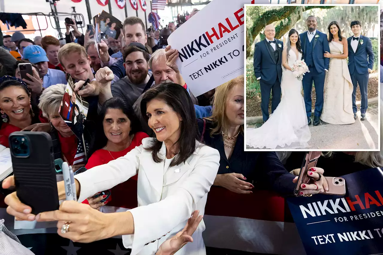 Nikki Haley claps back at critics of ‘gold’ dress at wedding: ‘Grow up’