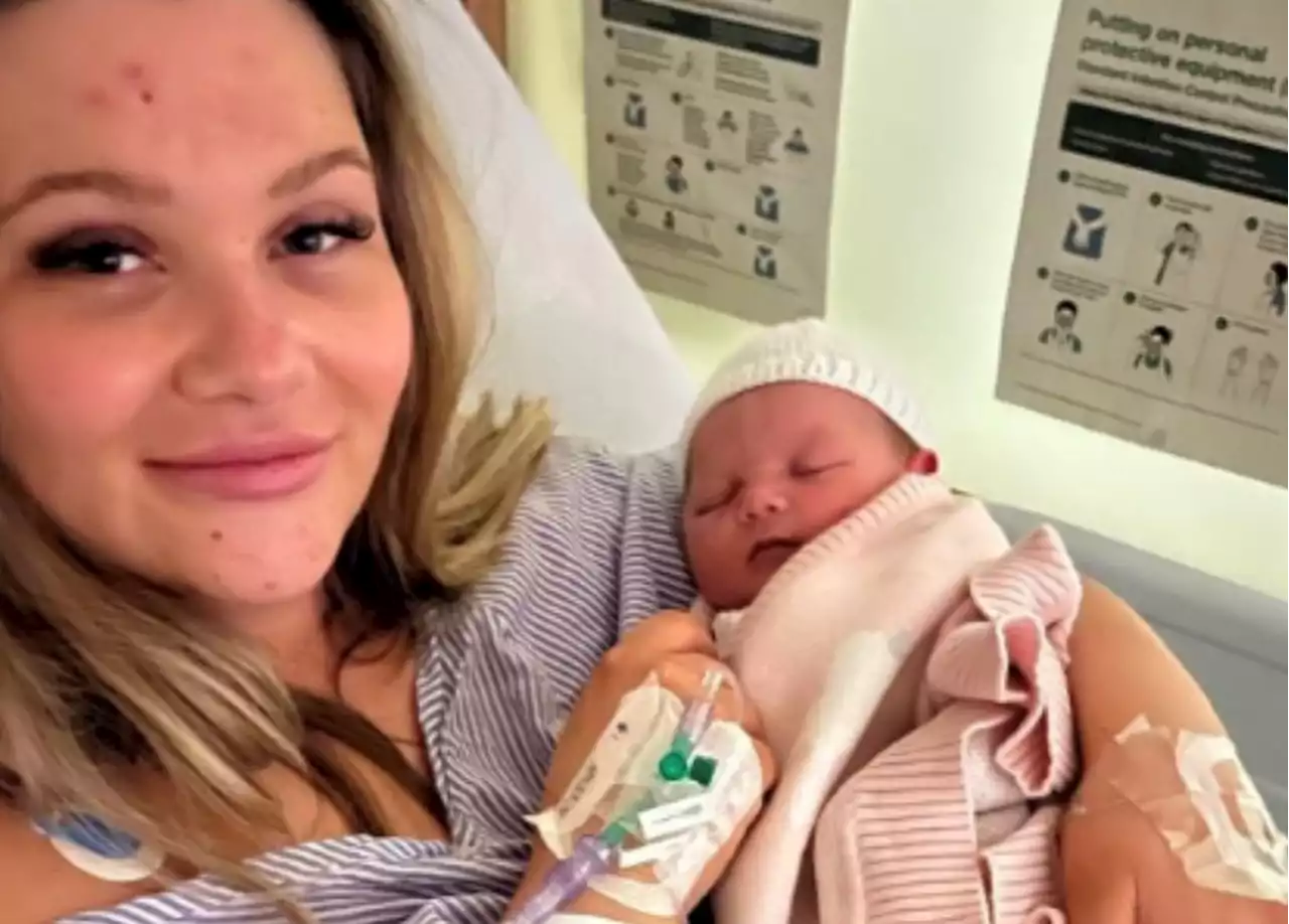 Shaughna Phillips shares birth story with emergency c-section after 2-day labour