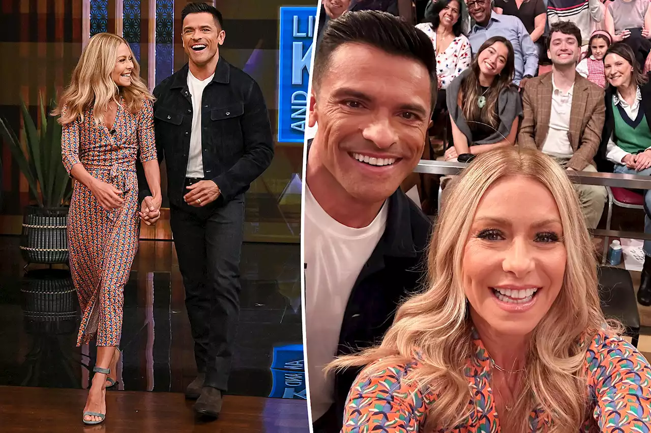 ‘Proud’ Kelly Ripa praises Mark Consuelos’ first week on ‘Live’ amid mixed reviews