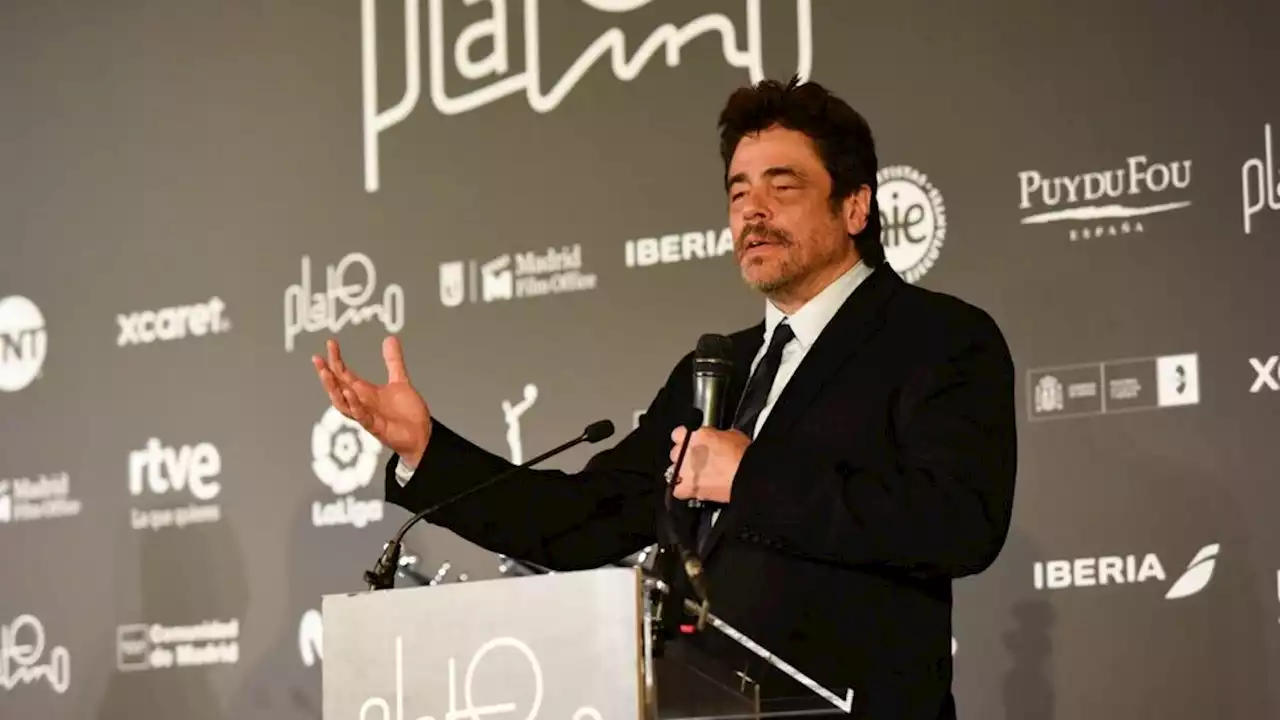 Benicio del Toro: 'Tuve la oportunidad de ir más allá del estereotipo' | El puertorriqueño, Premio de Honor en los Platino