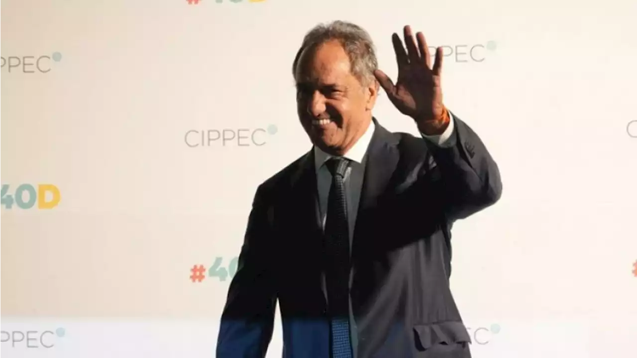 Daniel Scioli ratificó que 'hoy más que nunca' será precandidato a presidente