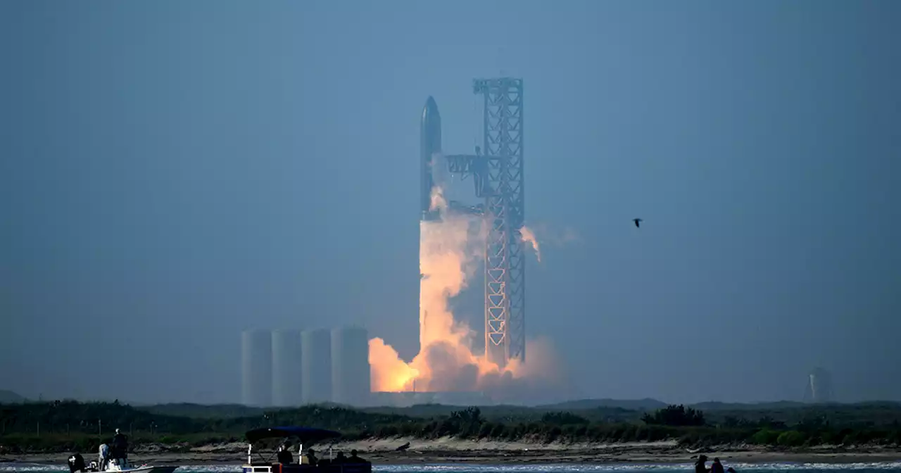 Starship, world's biggest rocket, explodes during first test flight