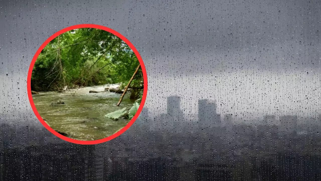 Alerta amarilla en Bucaramanga por fuertes lluvias; río ha crecido y causa preocupación - Pulzo