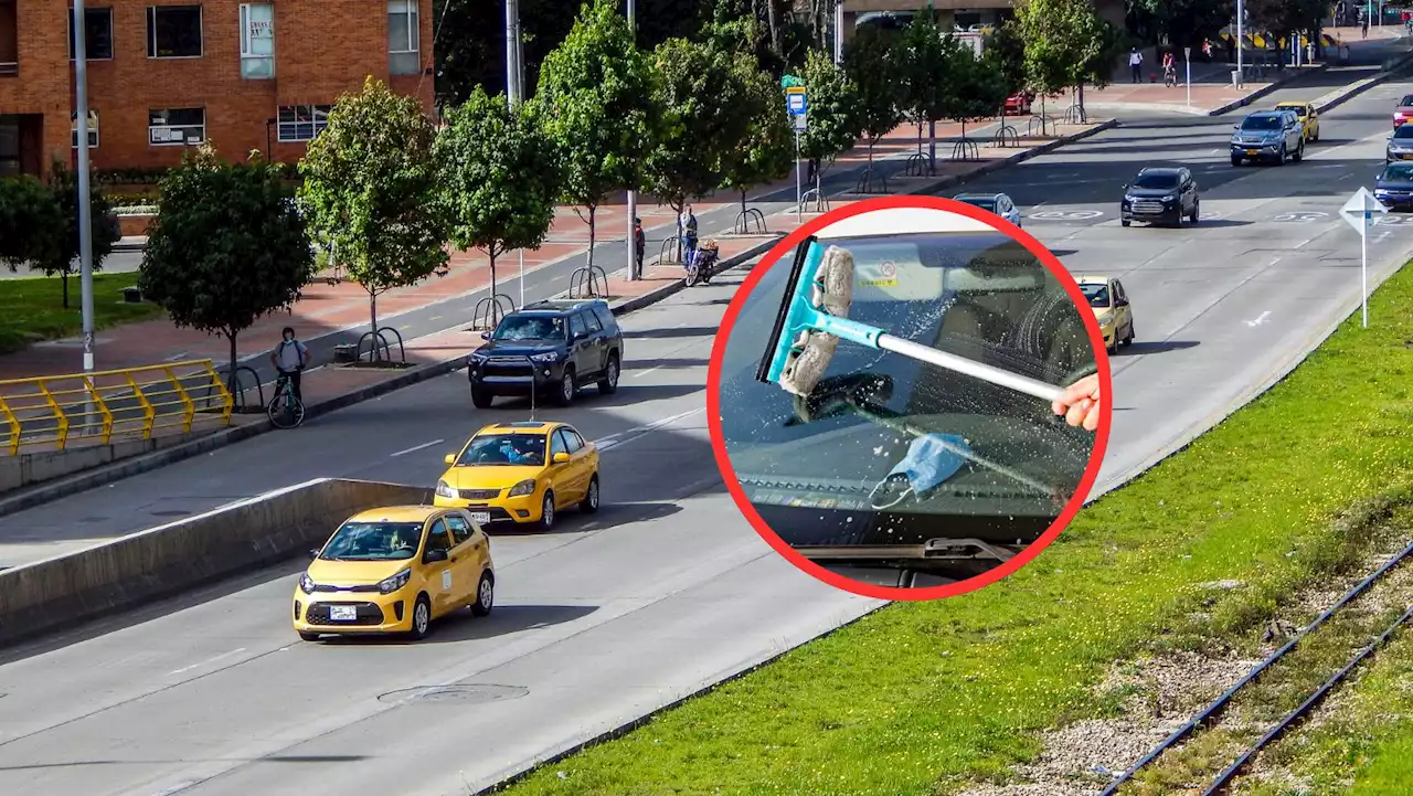 Limpiavidrios hirió con arma blanca a taxista en medio de una riña en plena calle - Pulzo