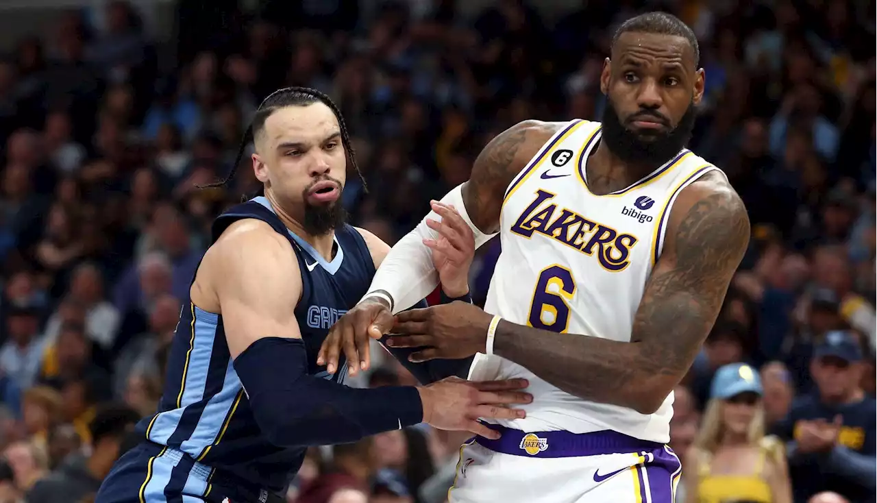 Established instigator Dillon Brooks jabs 'old' LeBron James