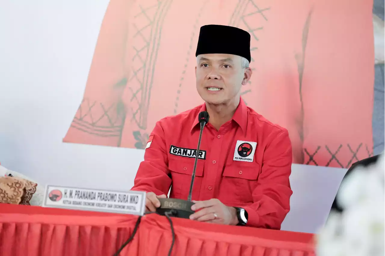 Indonesia’s ruling party backs provincial governor Ganjar for 2024 presidency