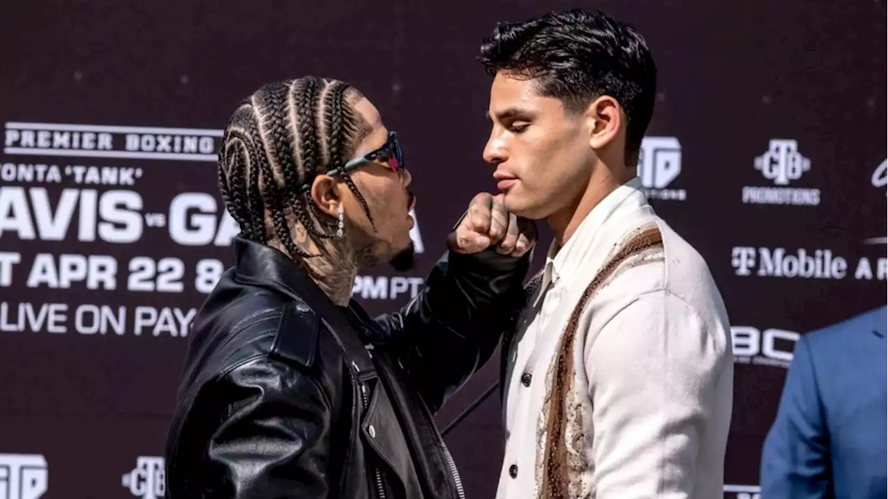 Ryan García vs Gervonta Davis: Se calentó la conferencia de prensa