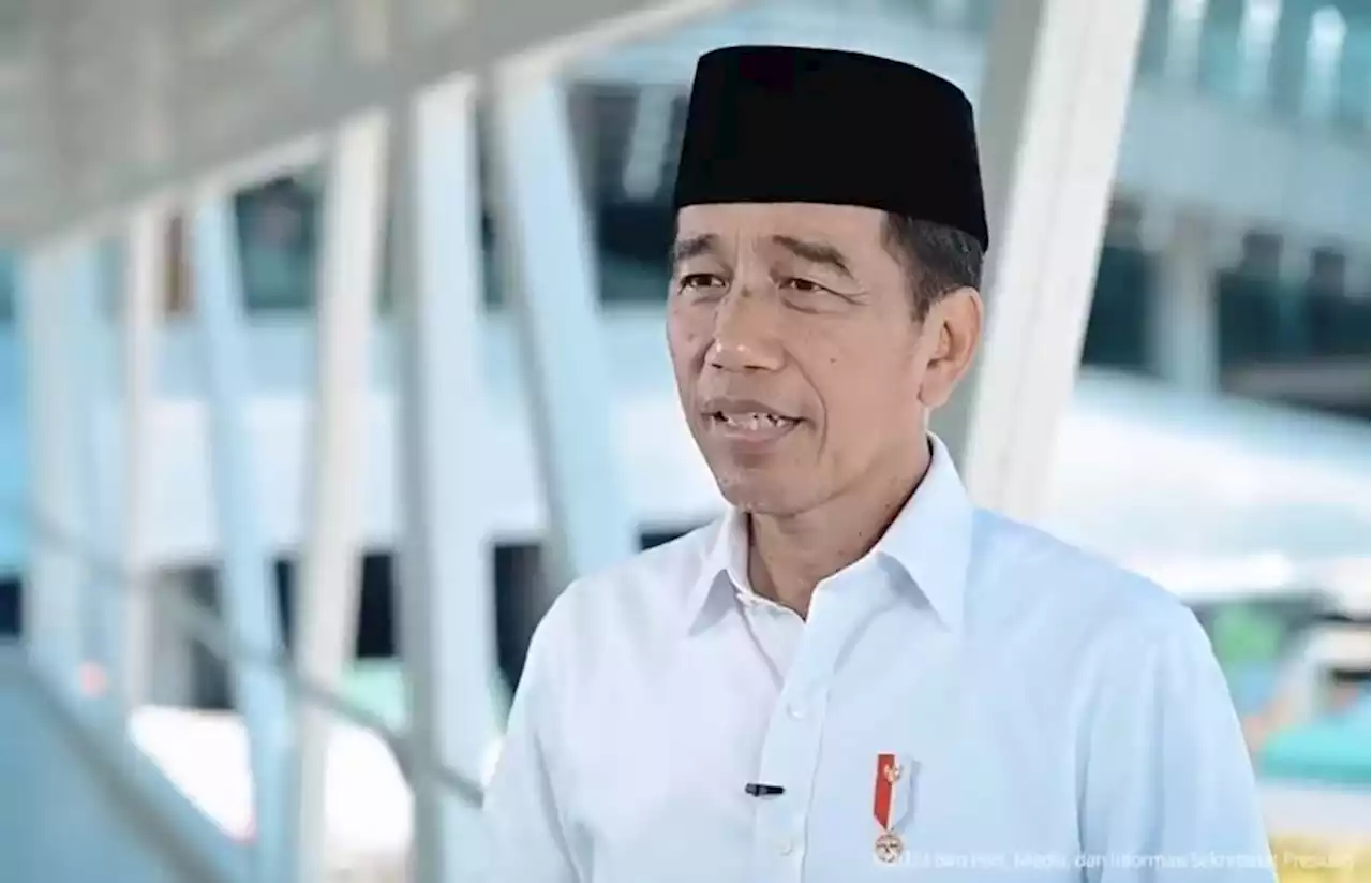 Idul Fitri 1444 H, Jokowi: Mohon Maaf Lahir dan Batin