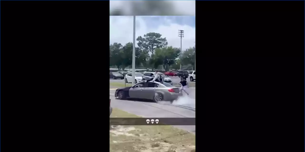 Reminder: Do Not Sit On an Infiniti Doing Donuts