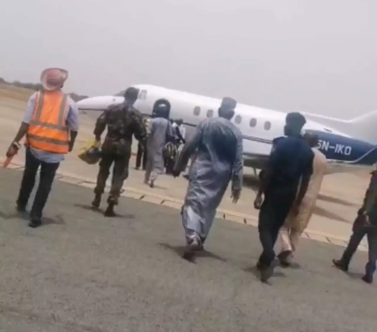 EXCLUSIVE: How Disgraced Adamawa Resident Electoral Commissioner, Yunusa-Ari Was Flown Out Of Yola In Private Jet After Wrongfully Declaring Binani As Governor-Elect | Sahara Reporters