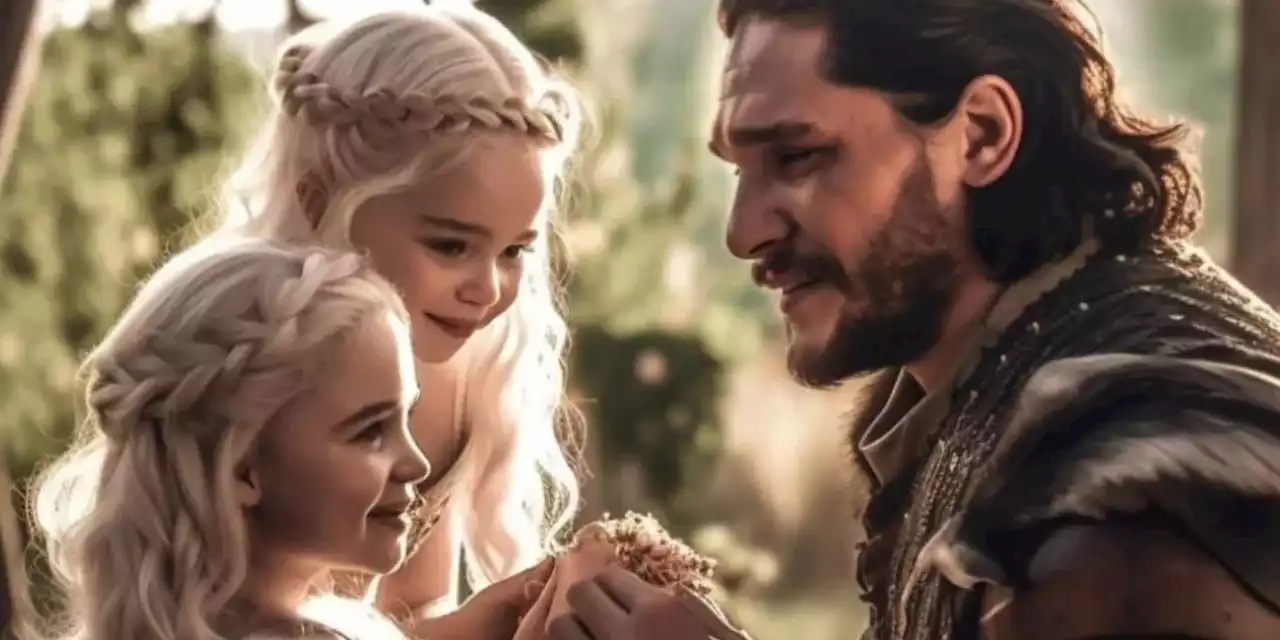 Game Of Thrones Art Imagines What Jon & Dany's Family Could Have Looked Like