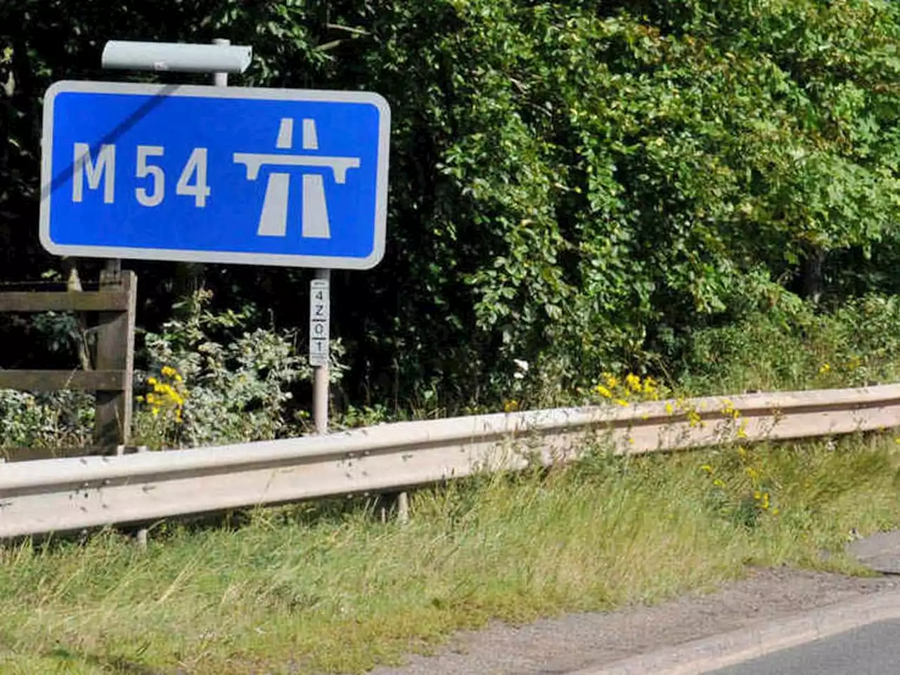 Woman taken to hospital and man arrested after rush hour M54 crash near Telford