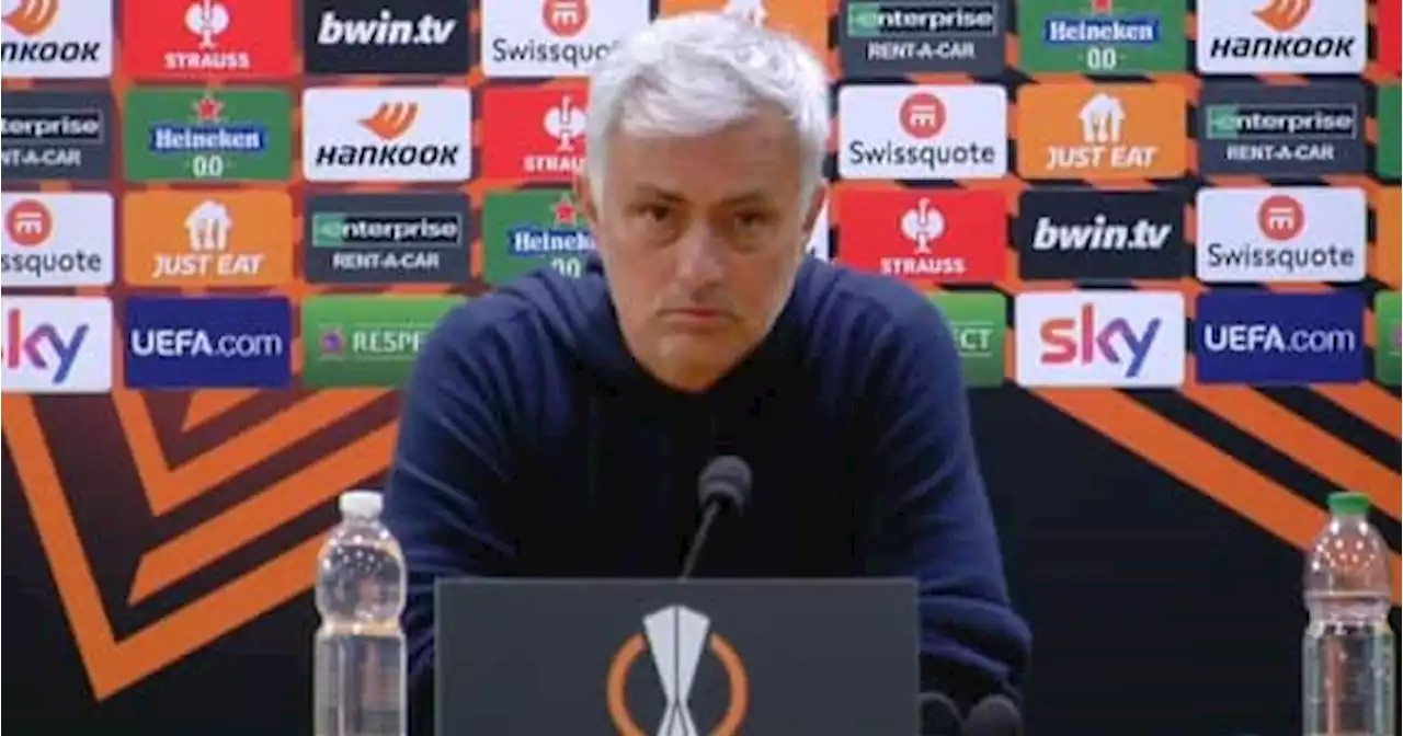 Mourinho: 'A Roma sono felice'