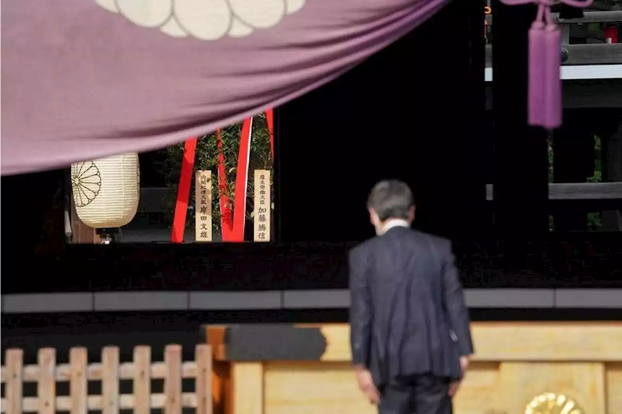 China, South Korea oppose Japan PM Kishida's ritual offering to Yasukuni war shrine in Tokyo