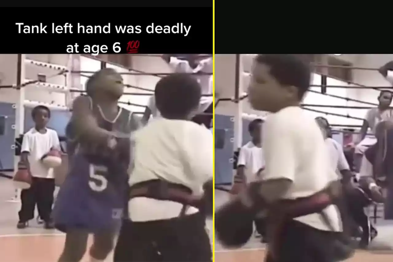 Gervonta Davis had stunning punch power at age six as video shows him thumping unlucky child