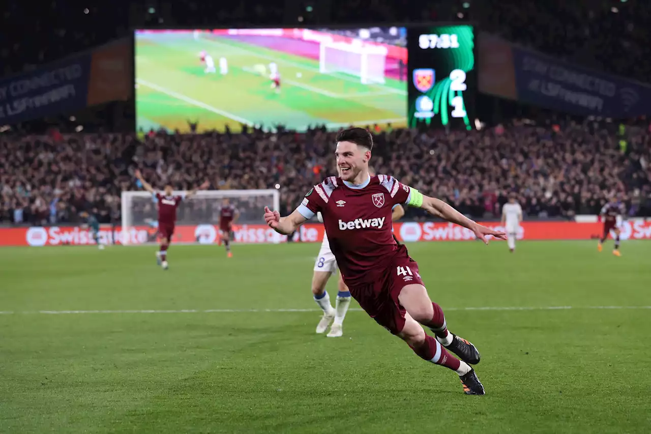 Rice labelled 'world class' after Arsenal target scores brilliant solo goal for West Ham