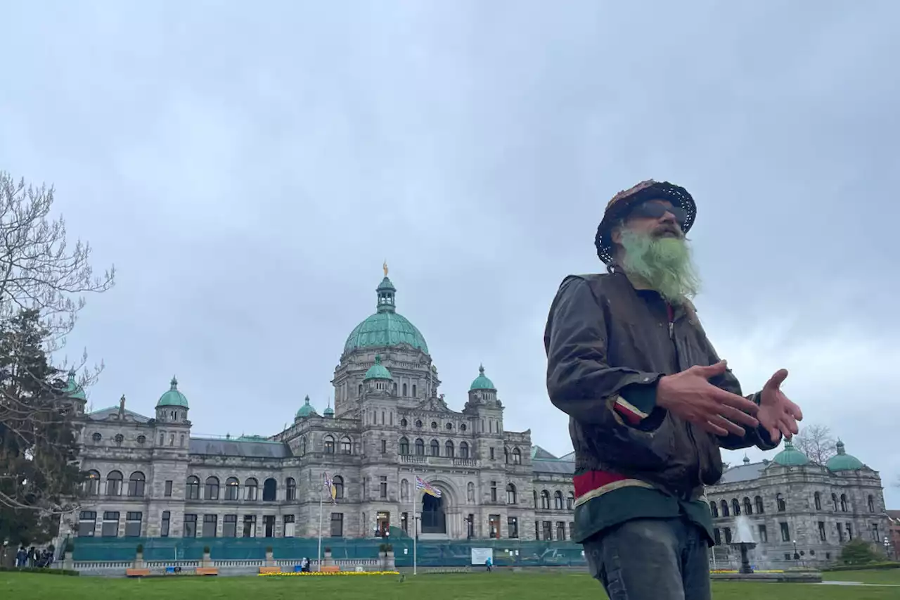 4/20: Cannabis activists smoke outside B.C. legislature to push for legalization changes - Terrace Standard