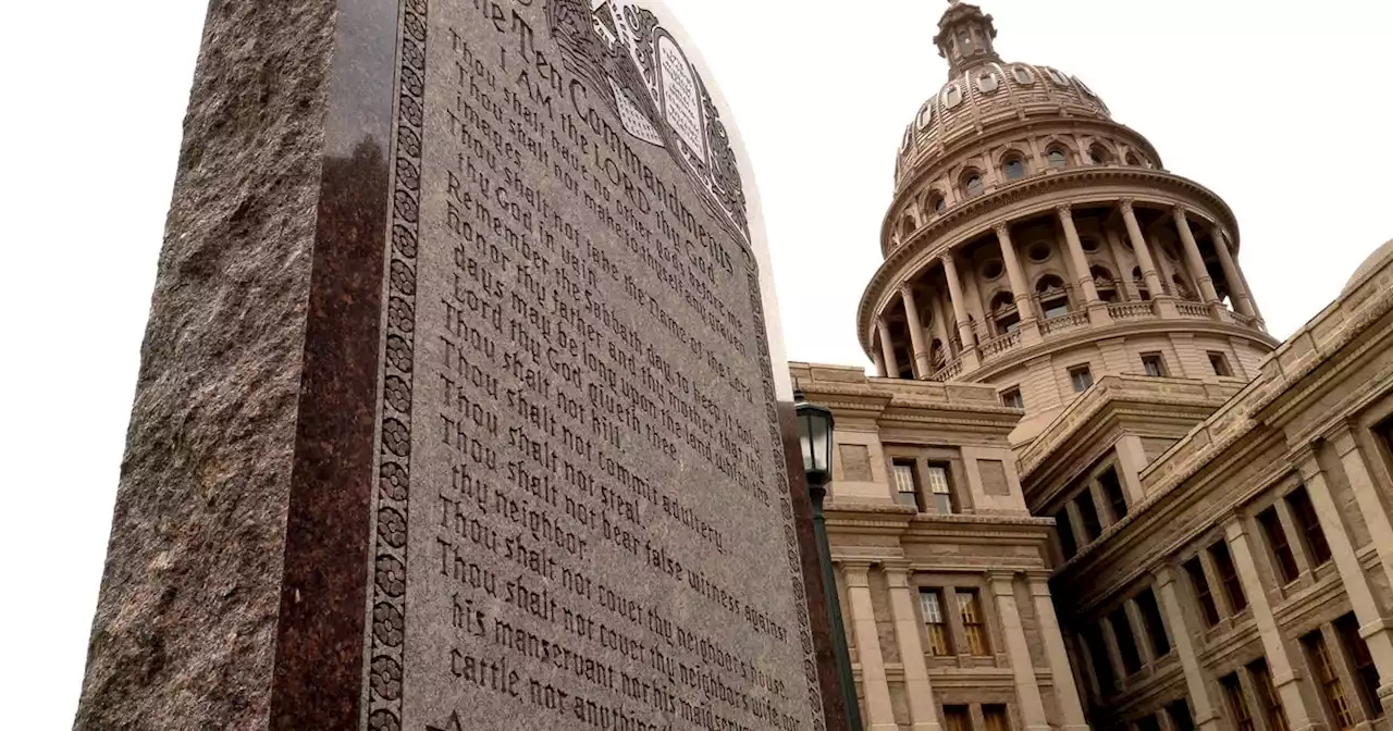 Public schools would have to display Ten Commandments under bill passed by Texas Senate