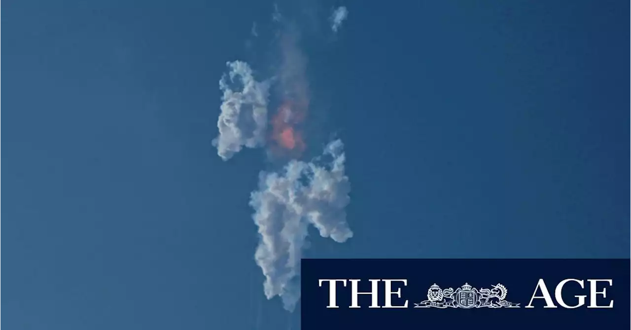 SpaceX giant rocket explodes minutes after launch from Texas