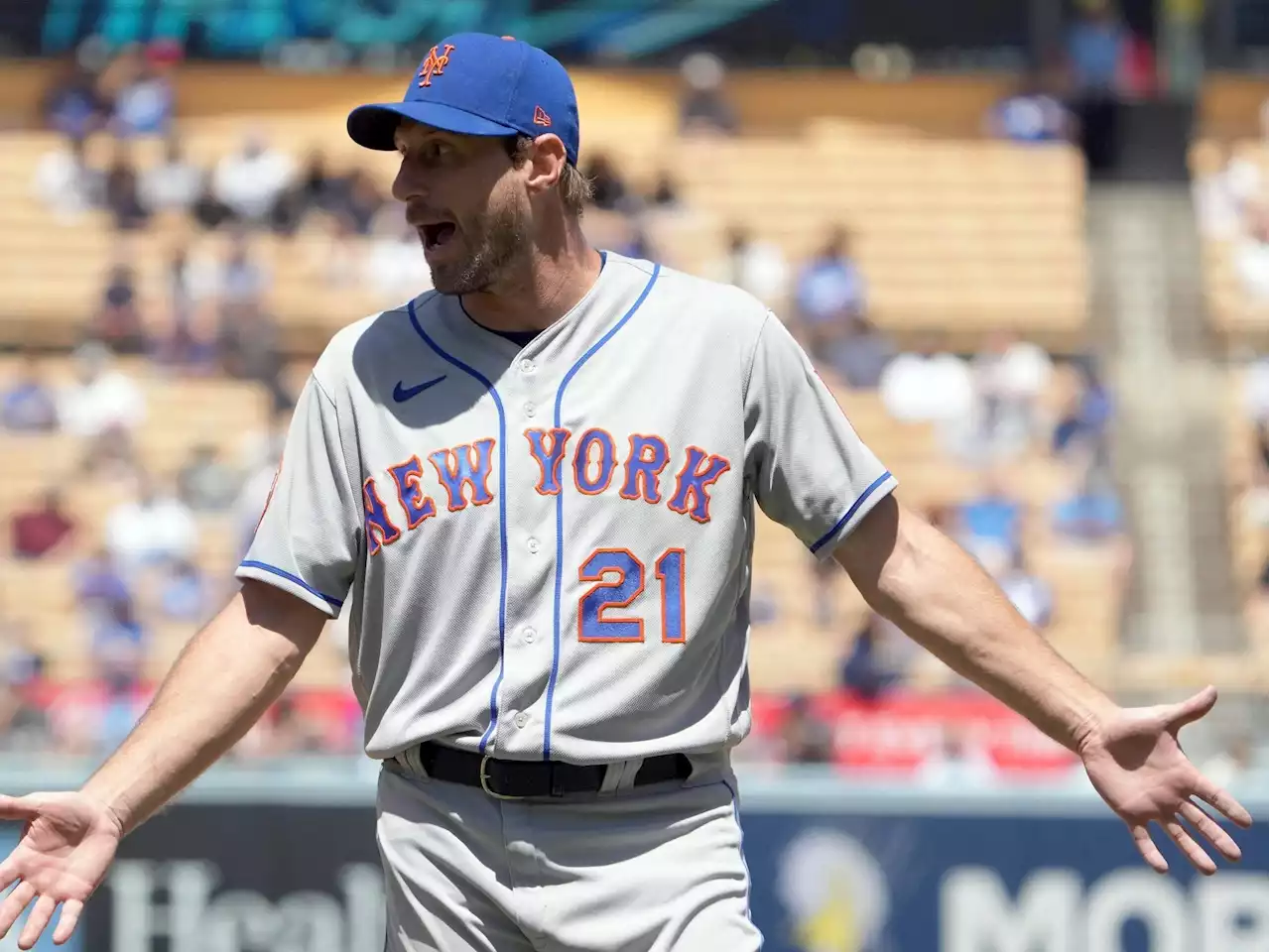 New York Mets' Max Scherzer suspended 10 games for sticky substance ejection