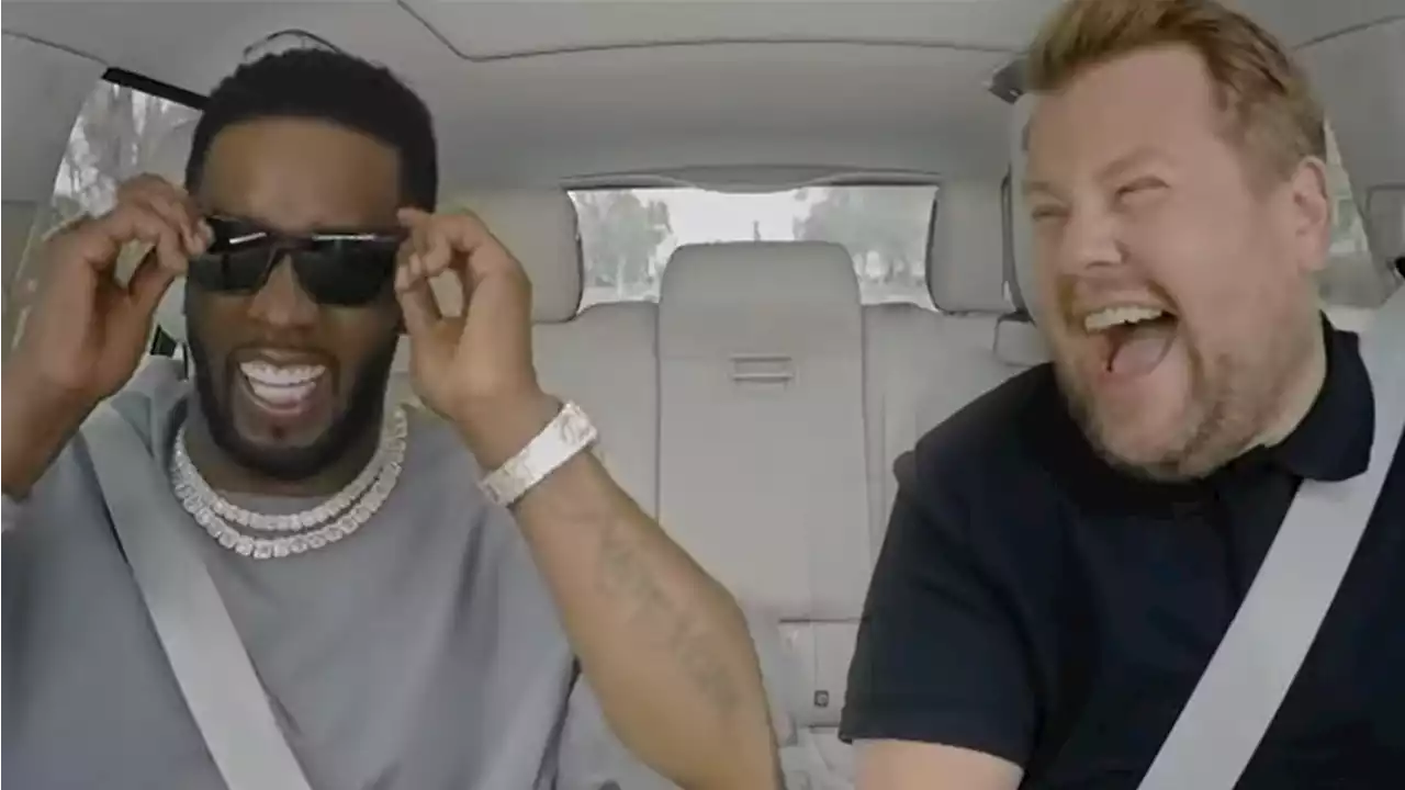 Diddy Tries to Teach Romance, Explains Why Times Square Billboard Is So Meaningful on Carpool Karaoke