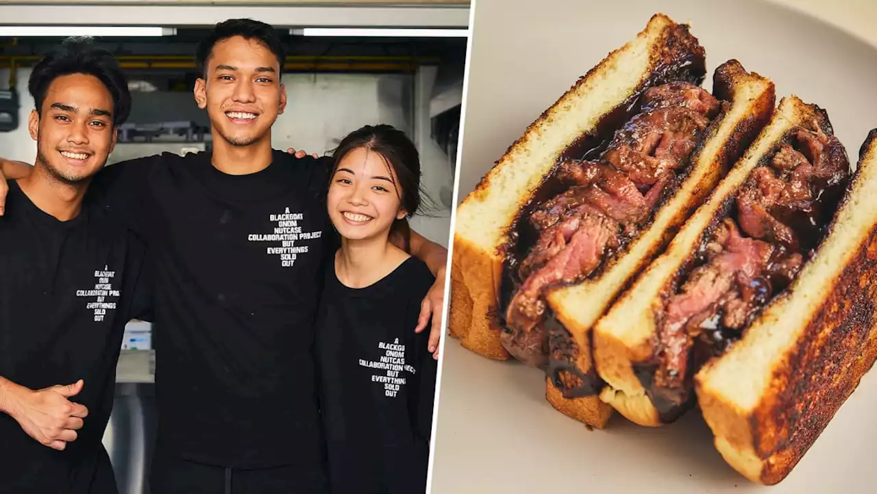 Ex-assistant chef at 3-Michelin-starred Zen serves great steak sando at hawker stall