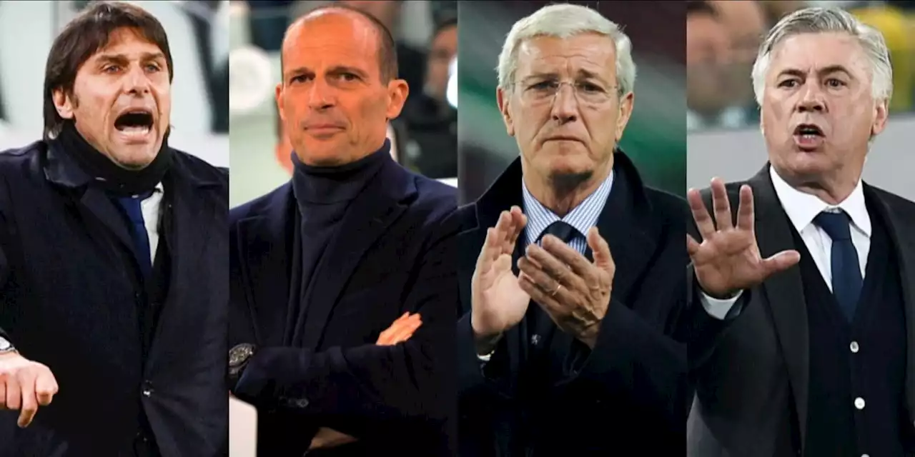 Juve d'Europa: le semifinali di Allegri, Lippi, Conte e Ancelotti